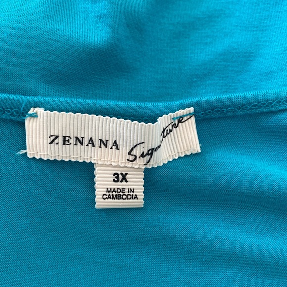 Womens High-Low Top - Picture 3 of 4